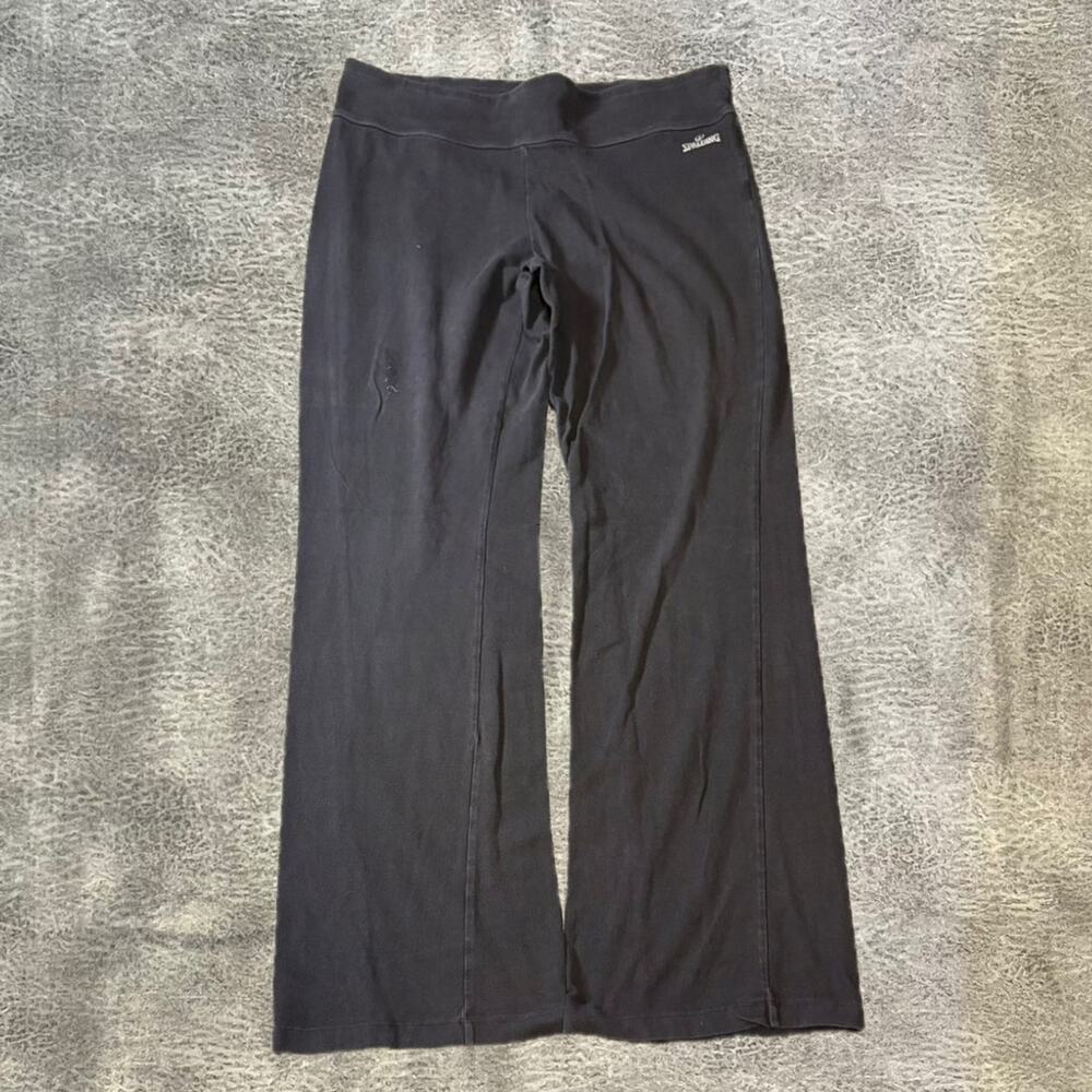 Black Wide Yoga Classic Pants
